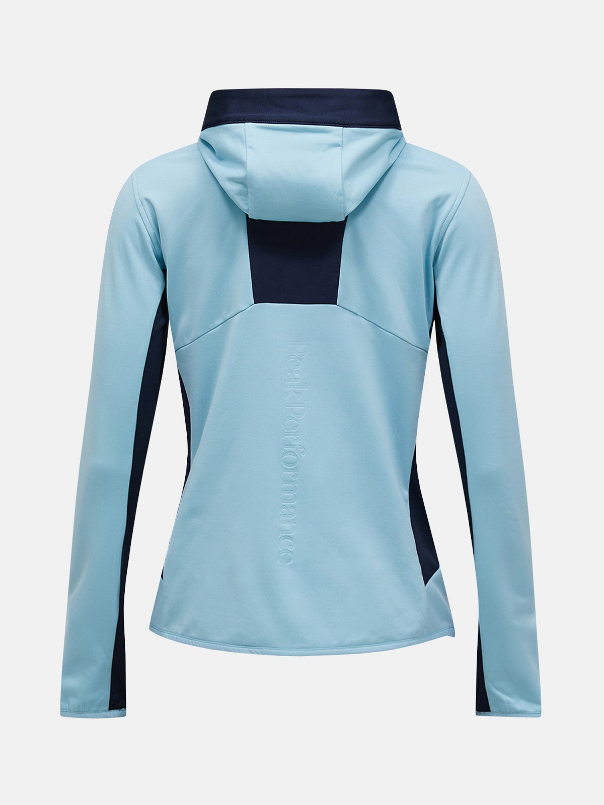 W Utility Light Zip Hood-SNOWMELT-BLUE S