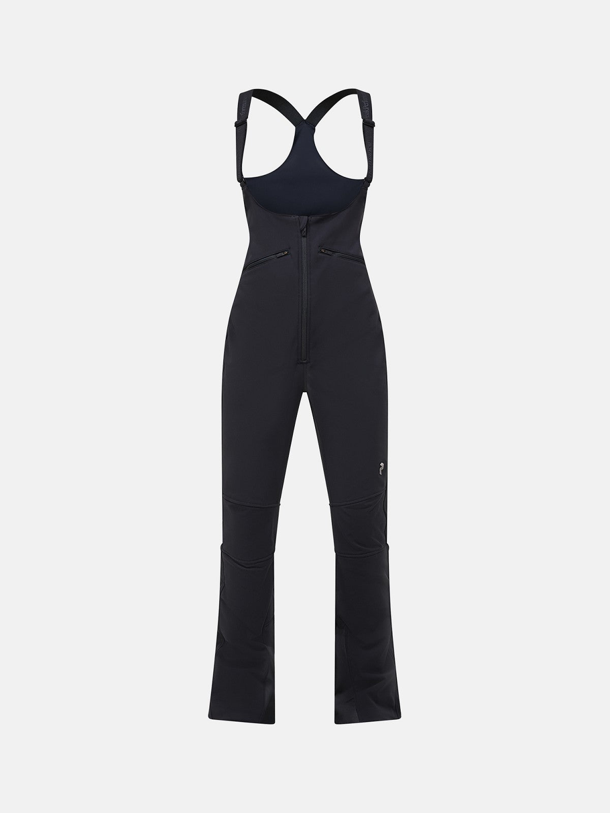 W Stretch Bib Pants-BLACK