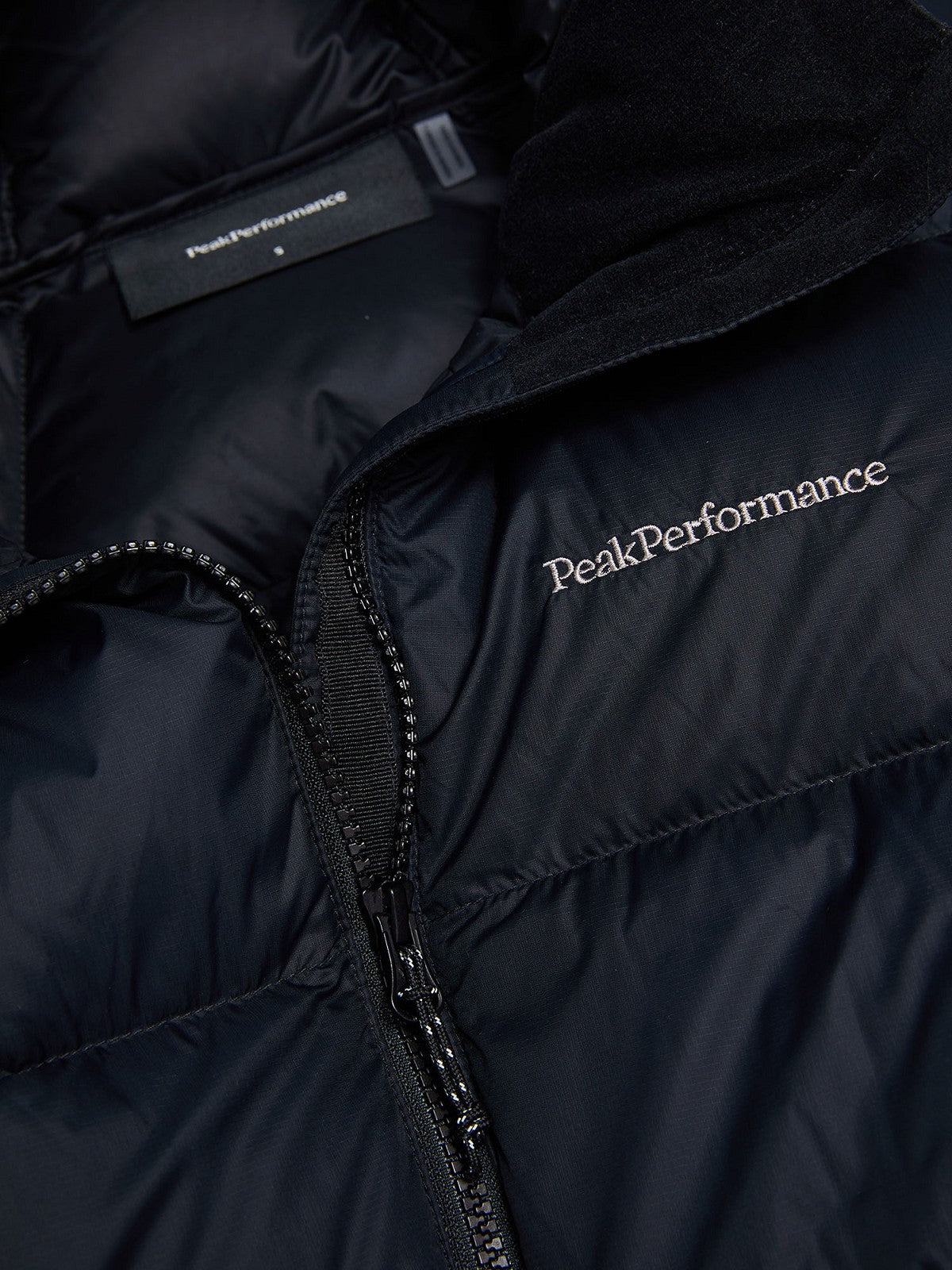W Frost Down Puffer Jacke-BLACK