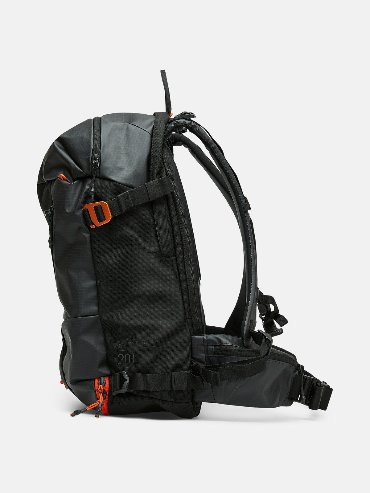 Vertical Ski Backpack 20L-BLACK-BLACK