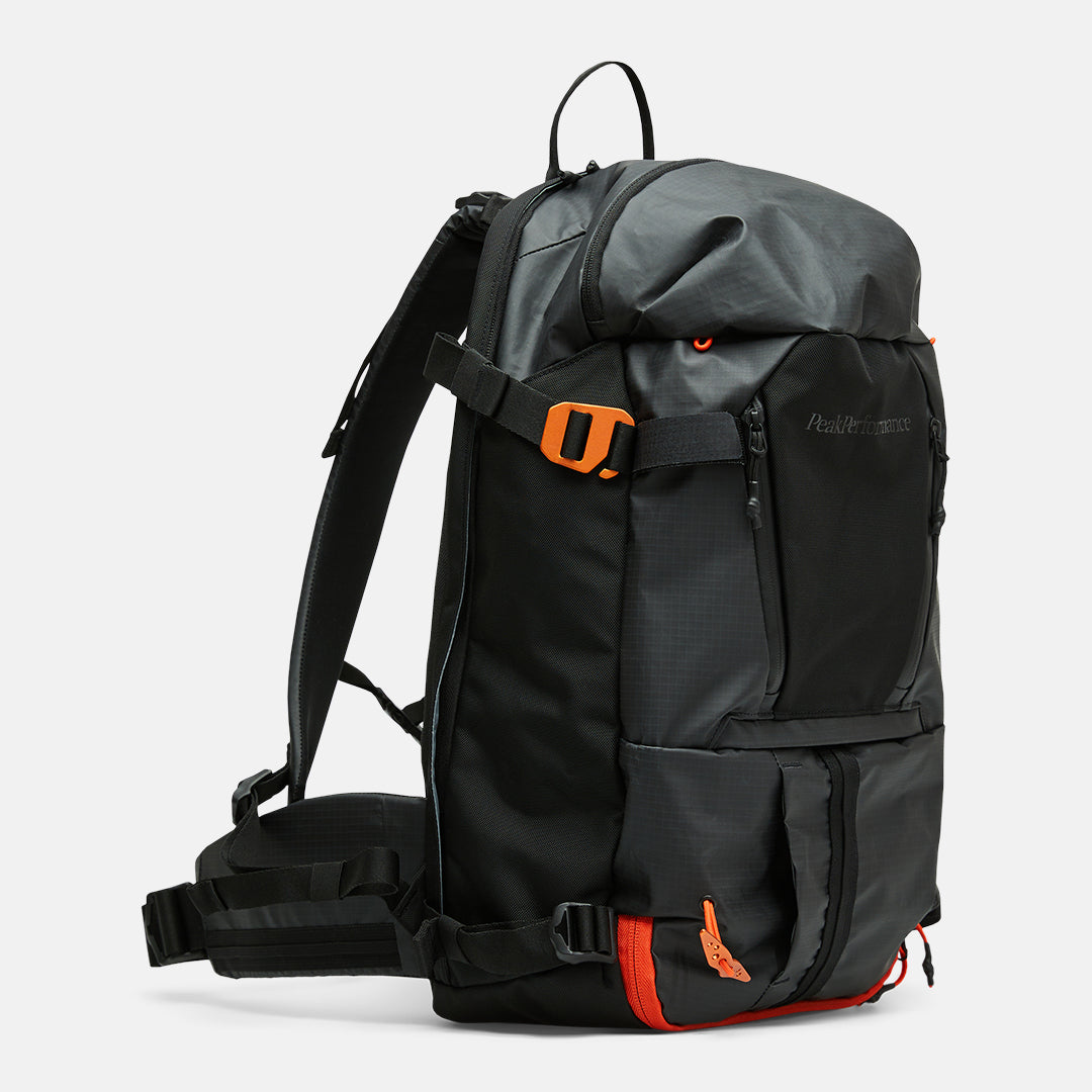 Vertical Ski Backpack 20L-BLACK-BLACK