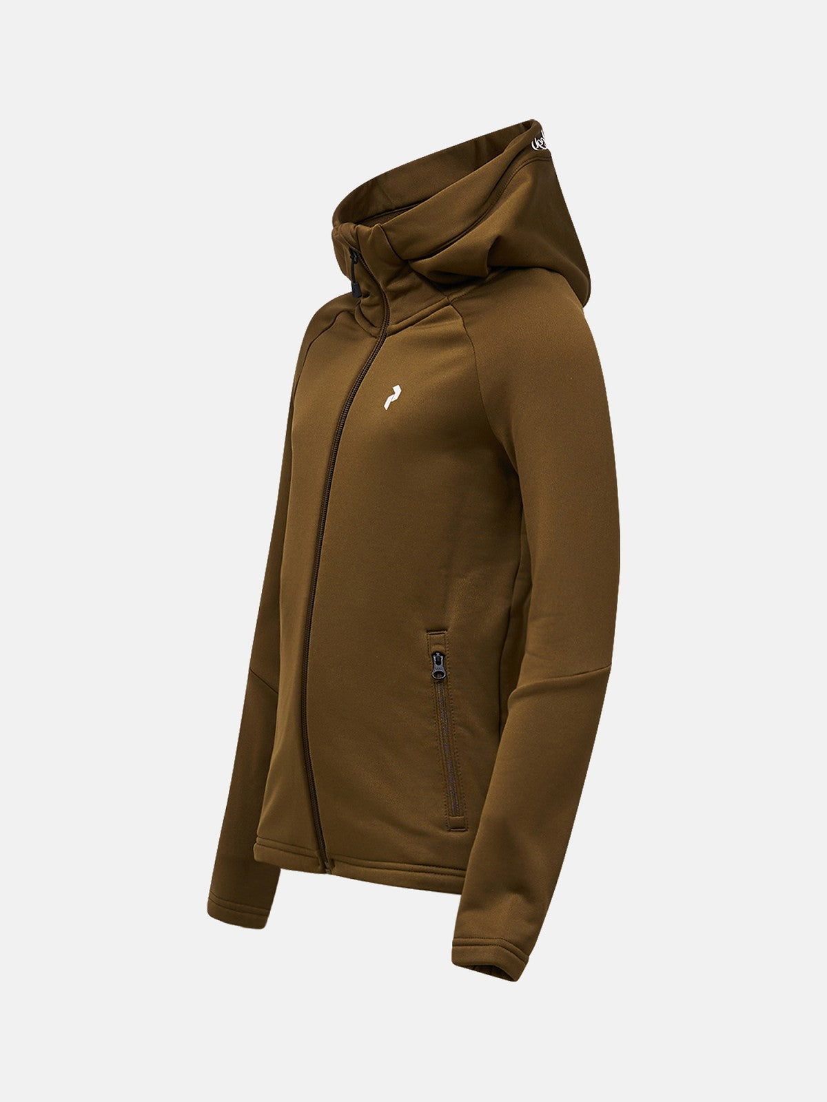 Jr Rider Essentials Zip H-Meadow Moss-Me