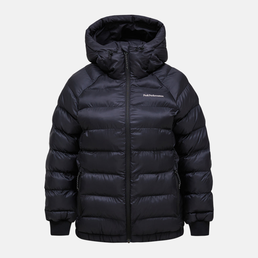 W Tomic Insulated Hood Ja-BLACK