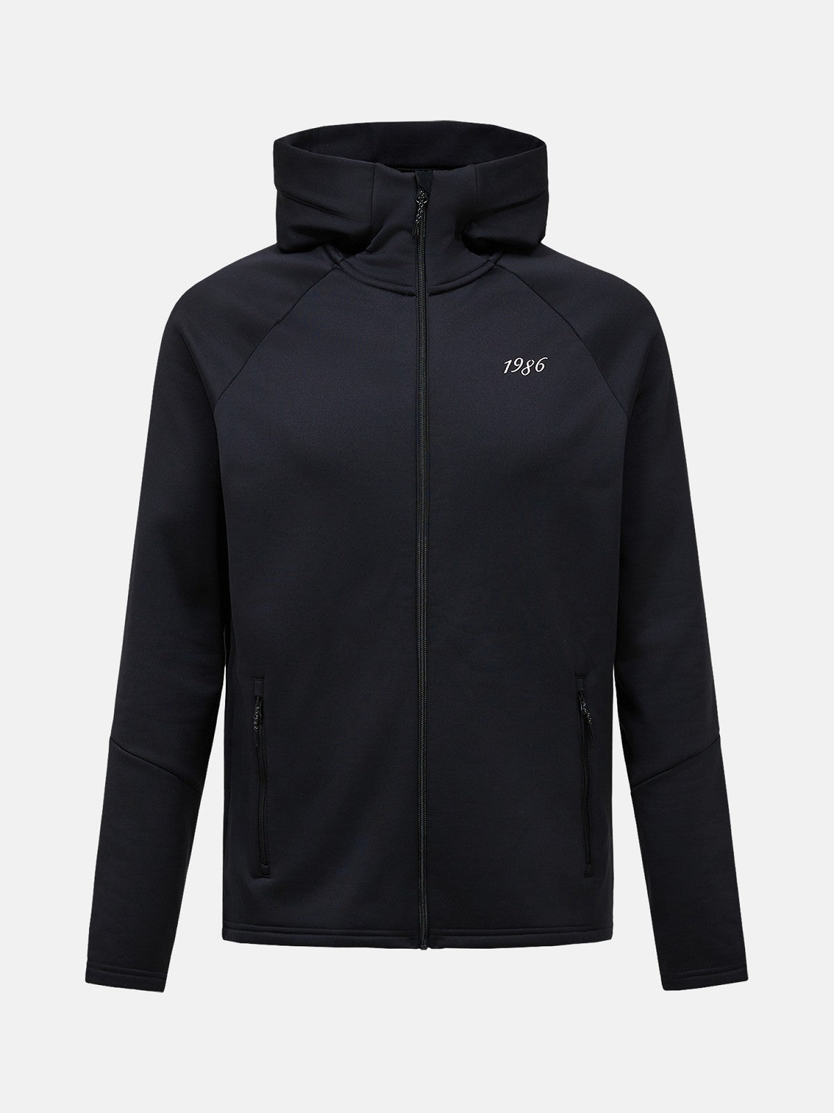 M 40Y Rider Zip Hood-BLACK