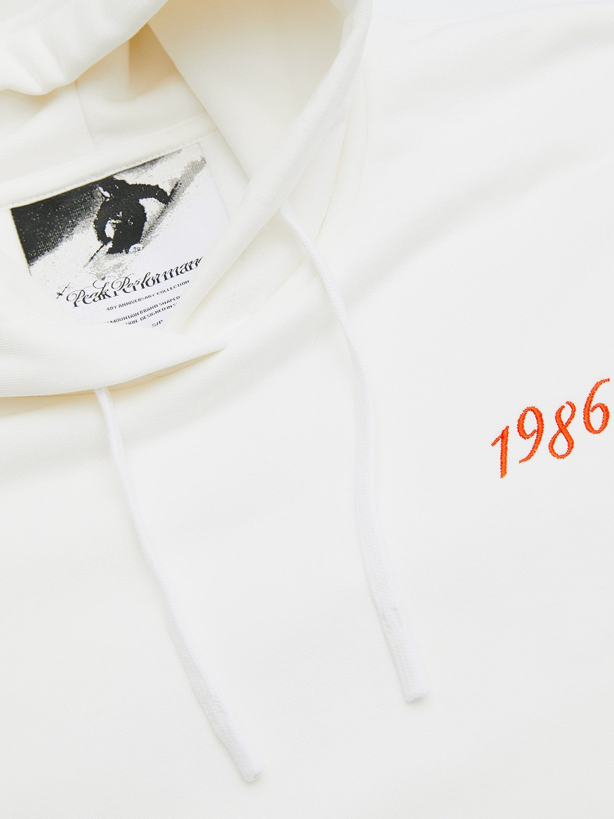 W 40Y Graphic Hood-OFFWHITE