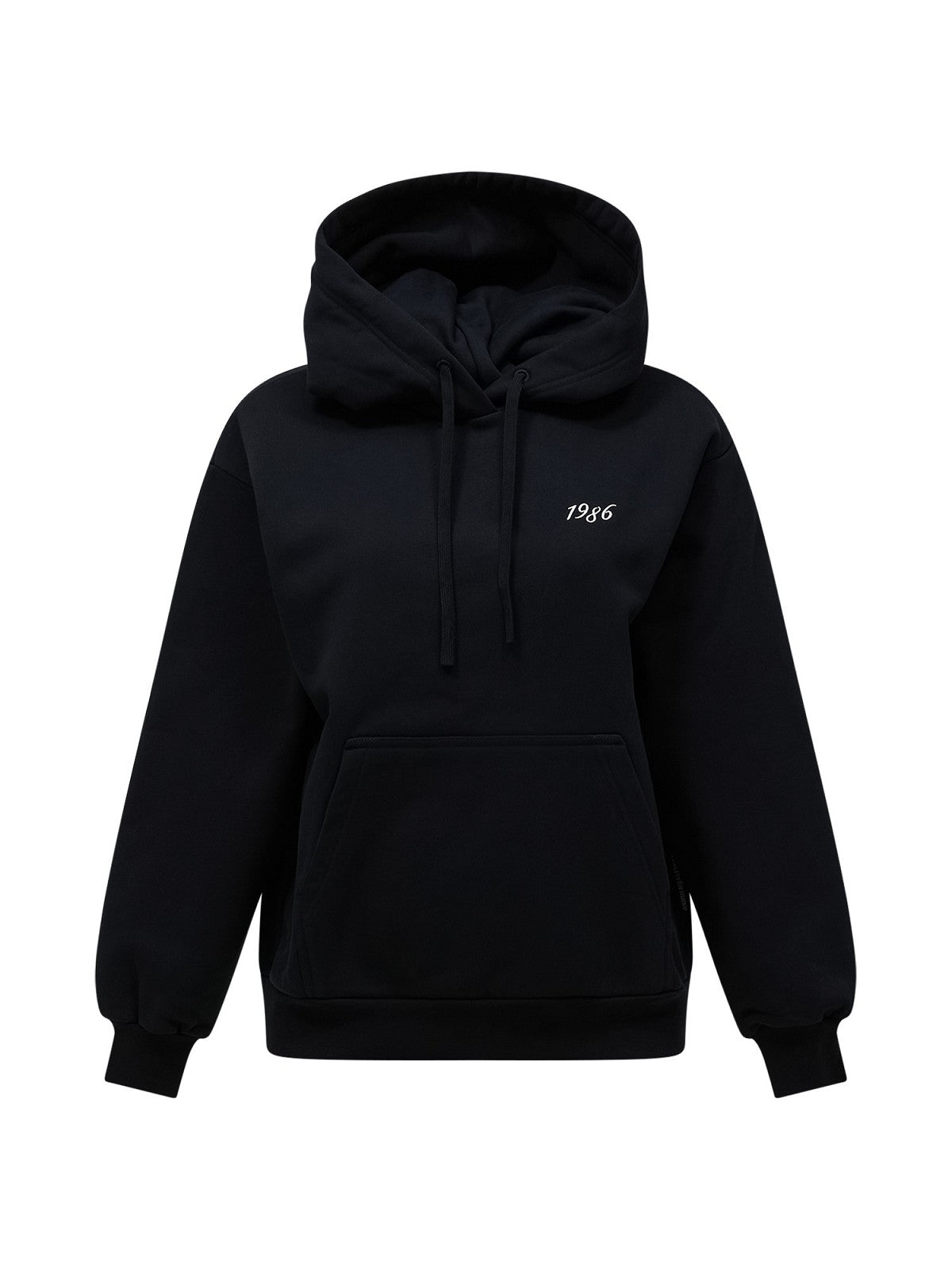 W 40Y Graphic Hood-BLACK