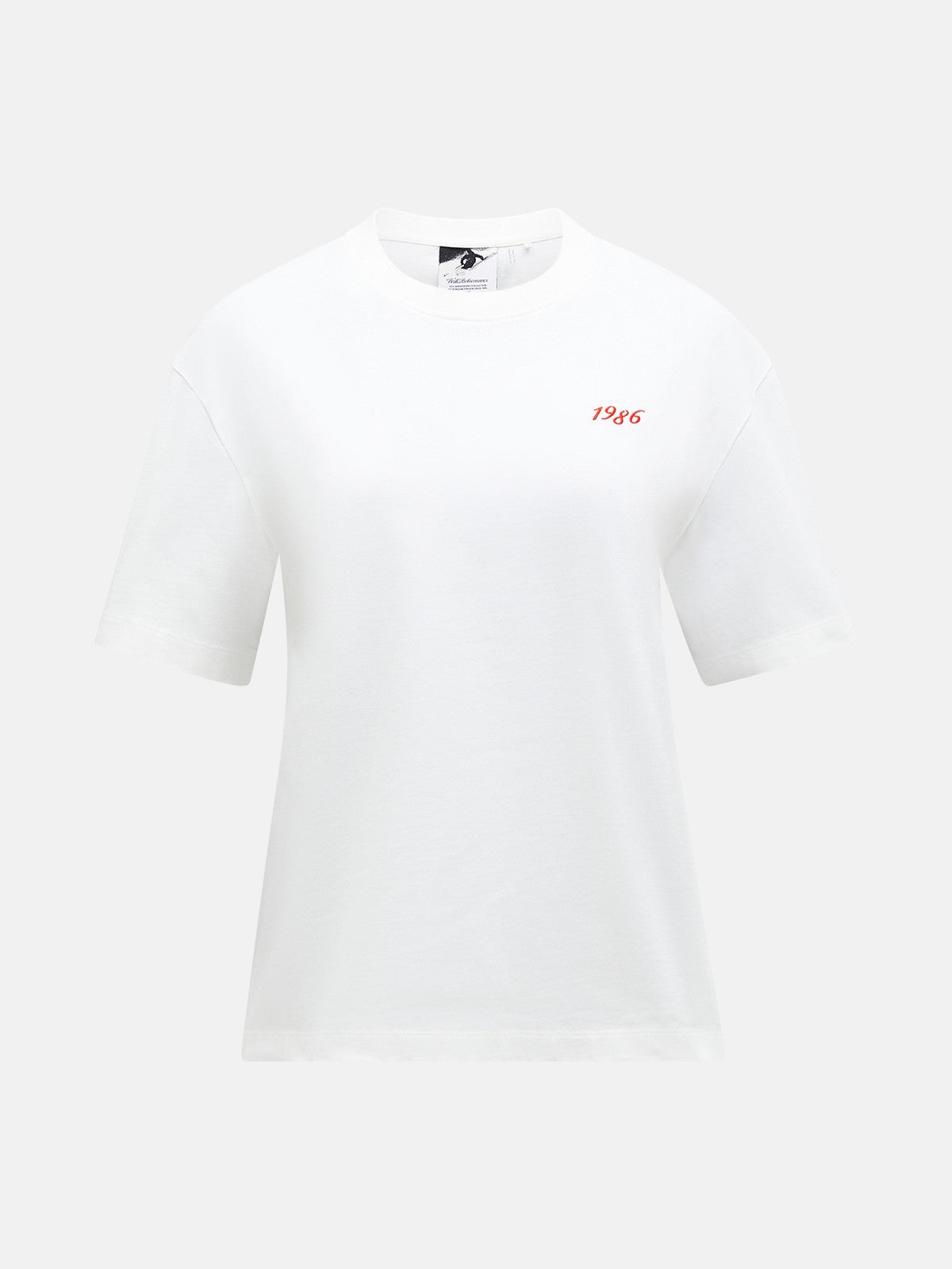 W 40Y Graphic Tee-OFFWHITE