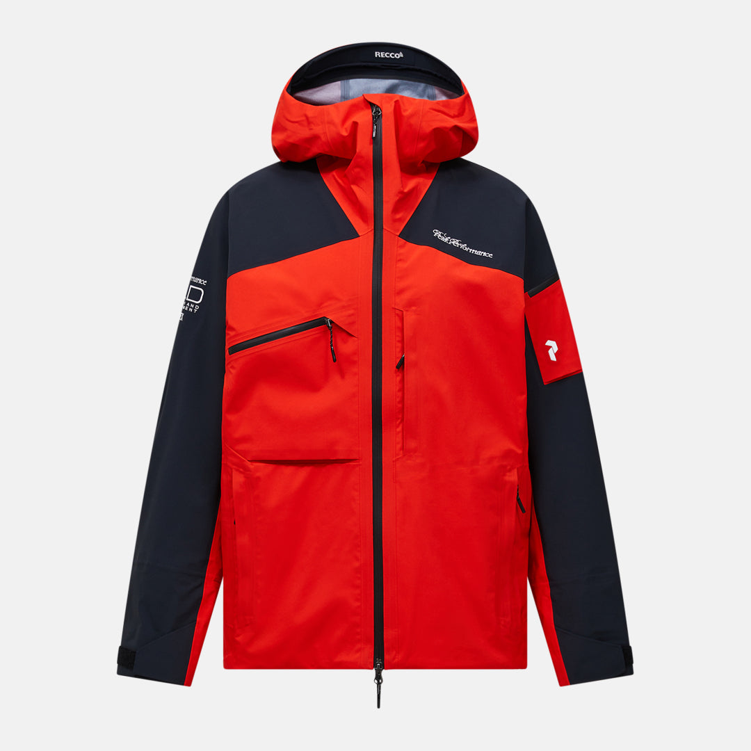 M 40Y Alpine Gore-Tex Str-RACING RED-BLA