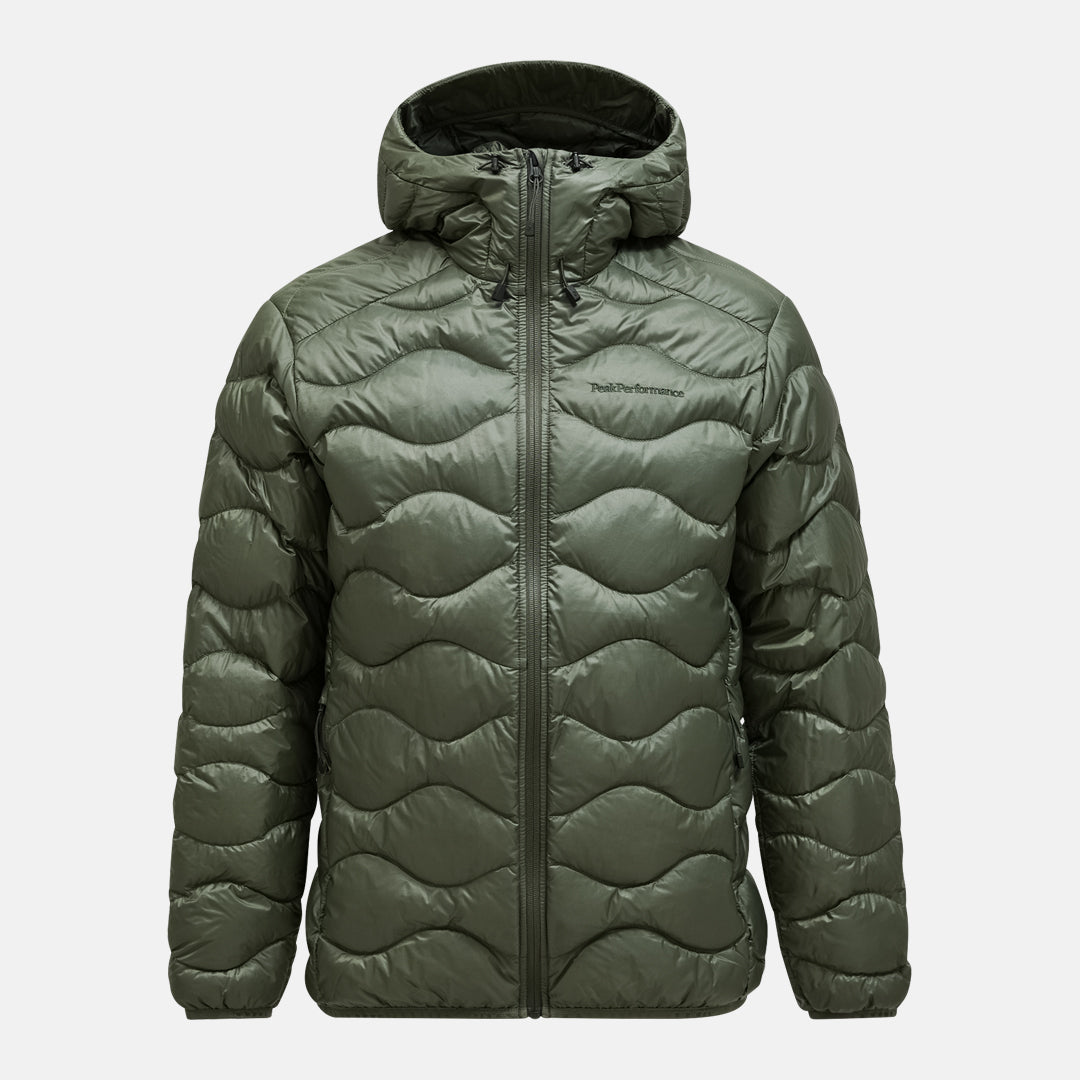 M Helium Down Hood Jacket-PINE NEEDLE