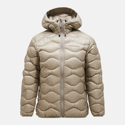 M Helium Down Hood Jacket-AVID BEIGE