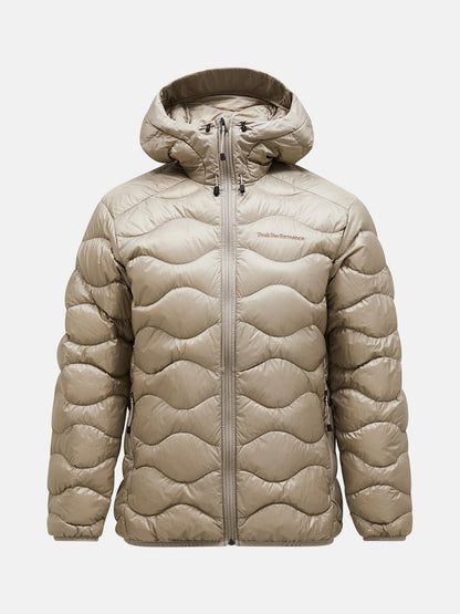 M Helium Down Hood Jacket-AVID BEIGE