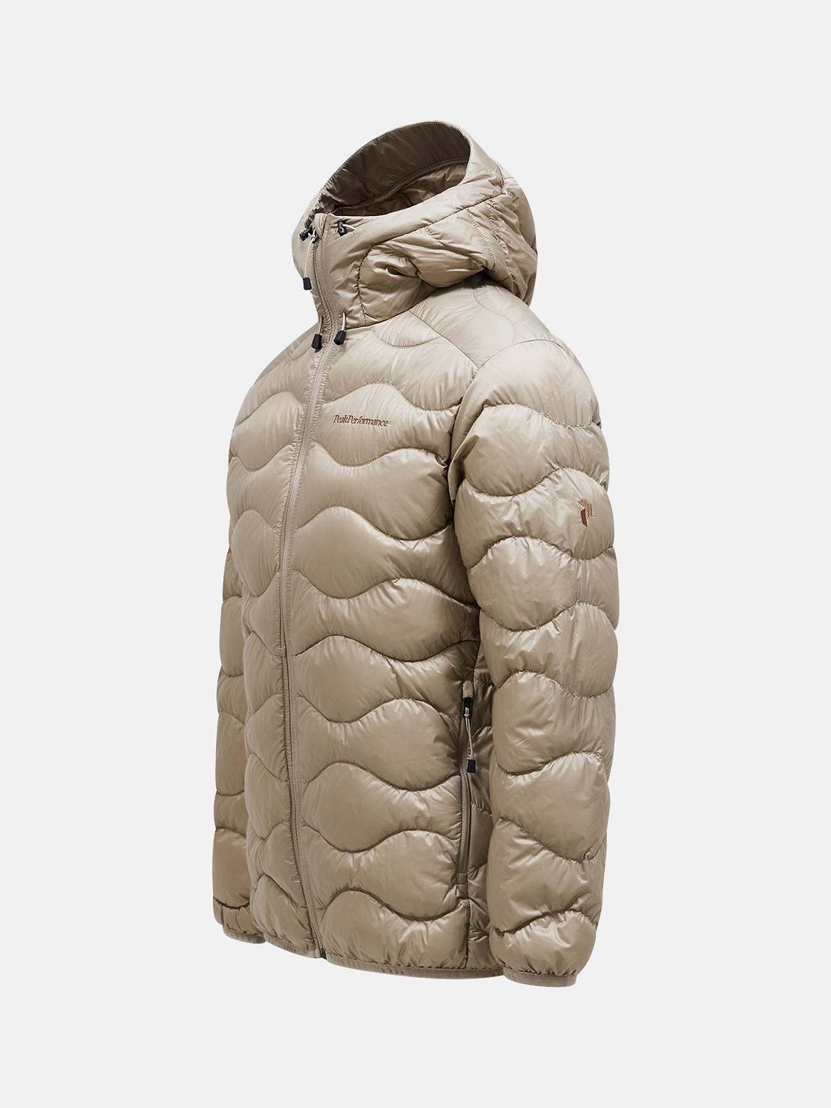 M Helium Down Hood Jacket-AVID BEIGE