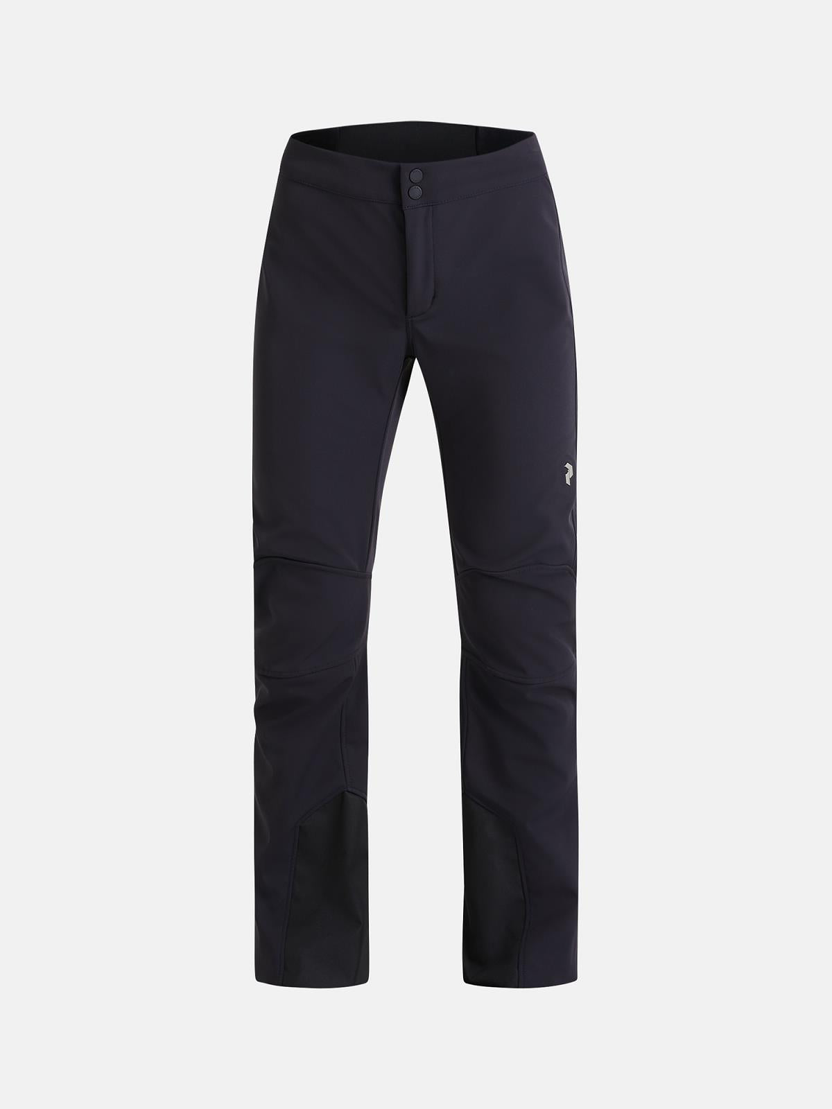 W Stretch Pants-BLACK