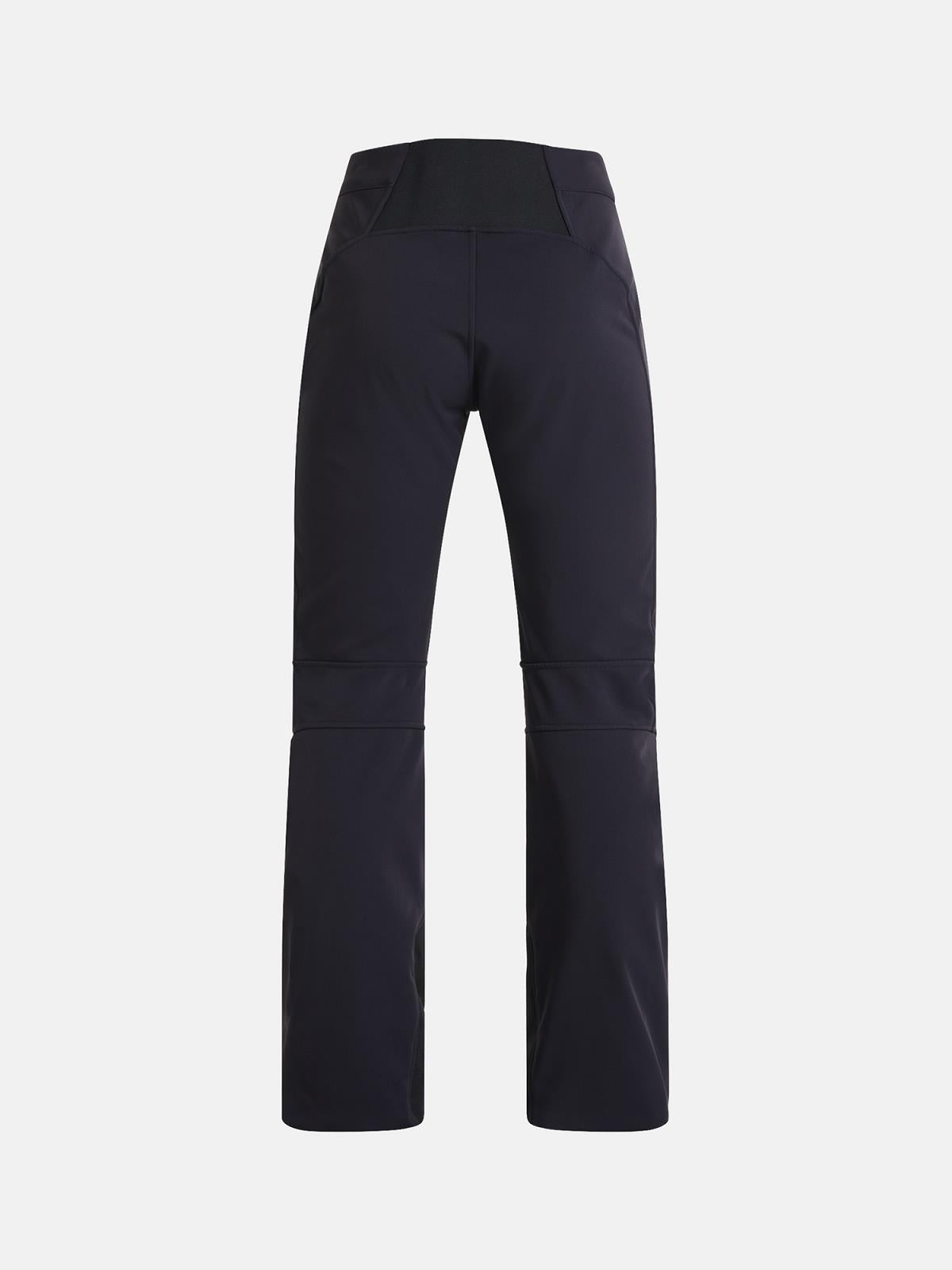 W Stretch Pants-BLACK