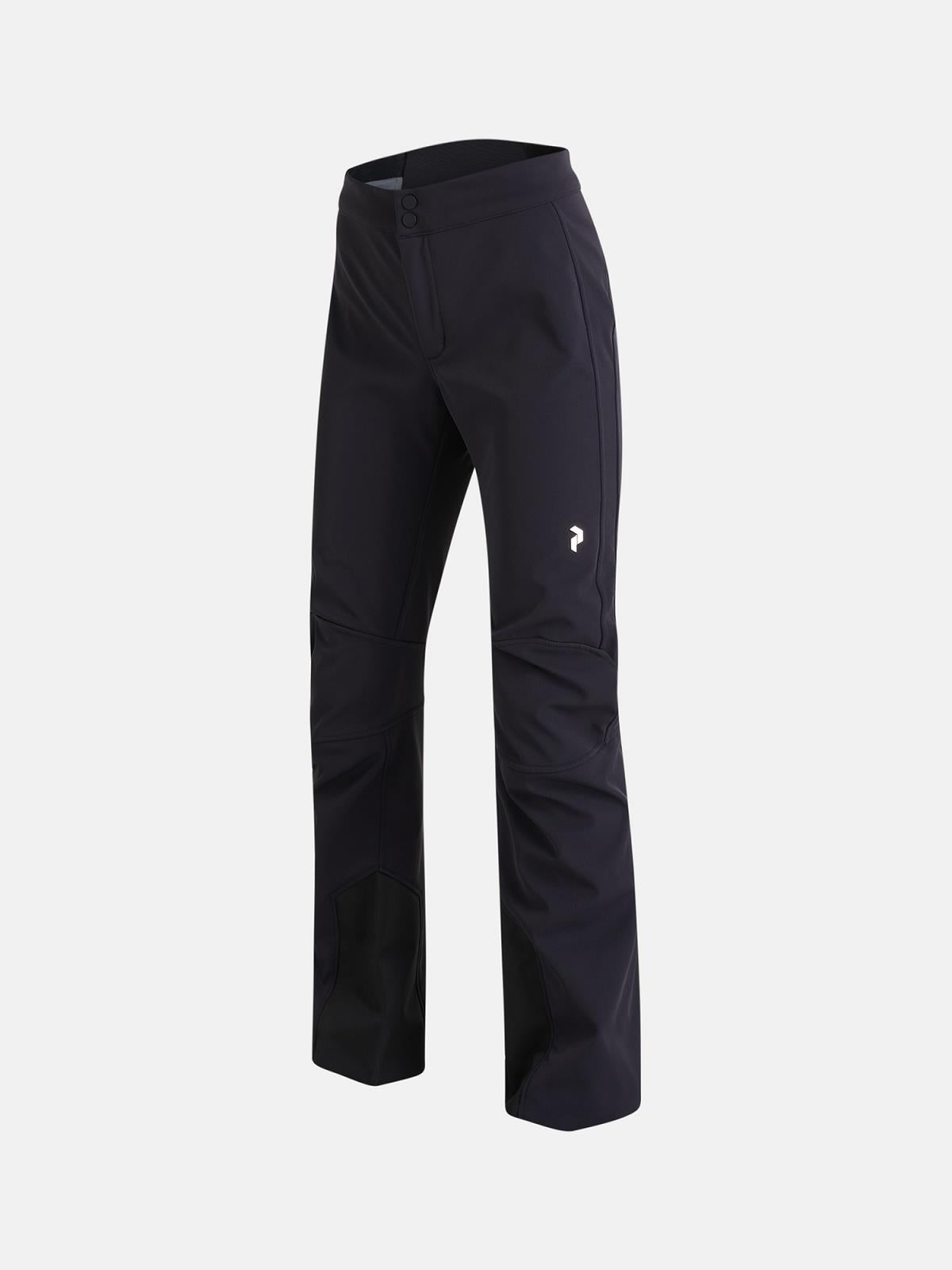 W Stretch Pants-BLACK