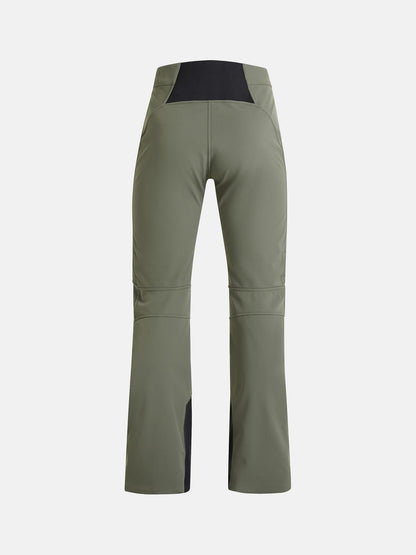 W Stretch Pants-PINE NEEDLE