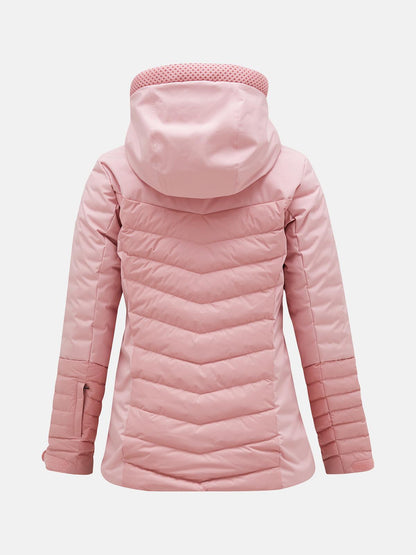 W Blackfire Jacket-WARM BLUSH