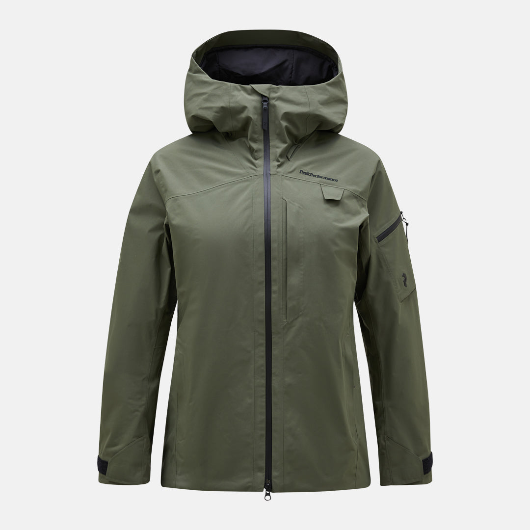 W Alpine Gore-Tex 2L Jack-PINE NEEDLE