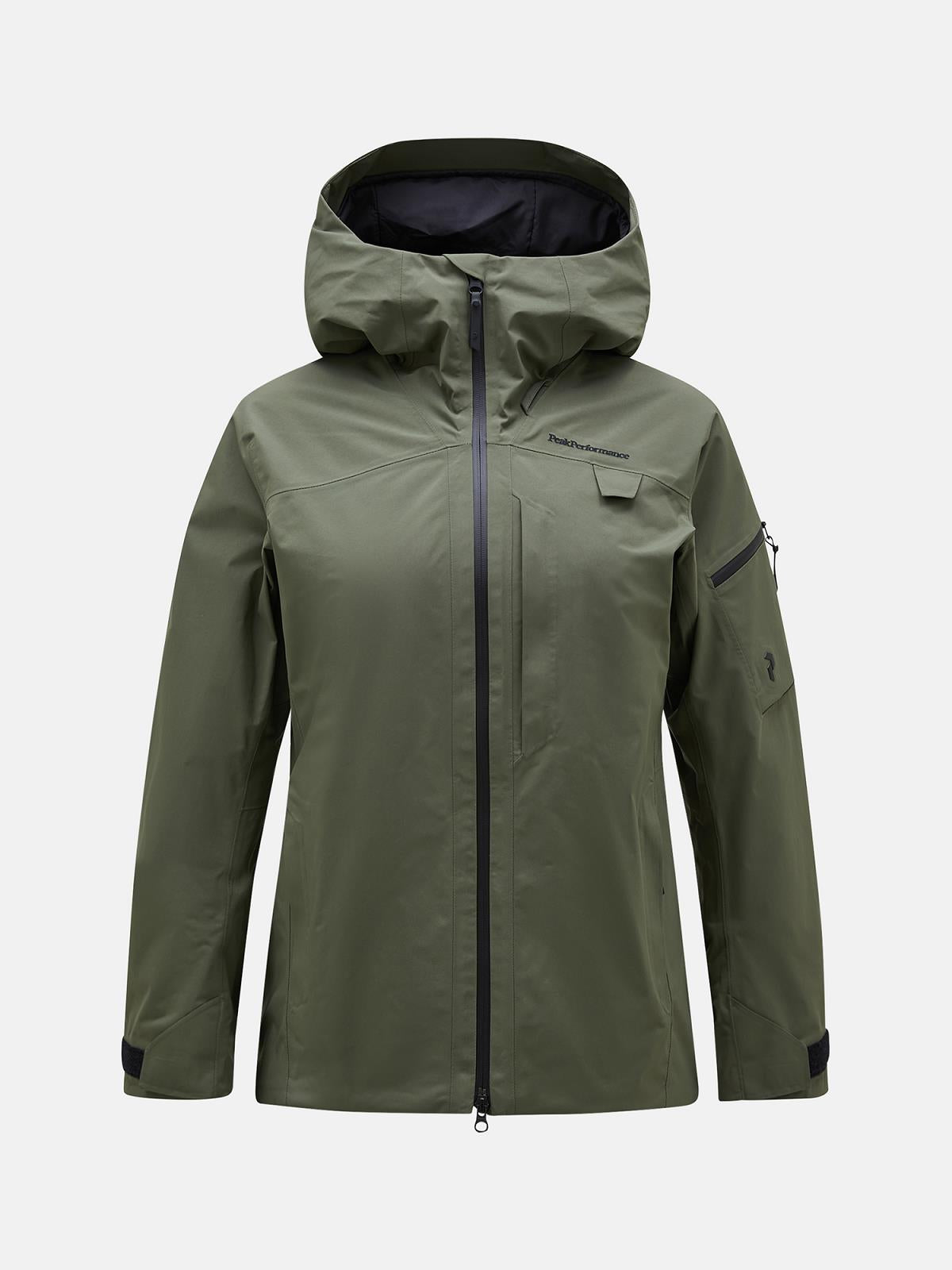 W Alpine Gore-Tex 2L Jack-PINE NEEDLE