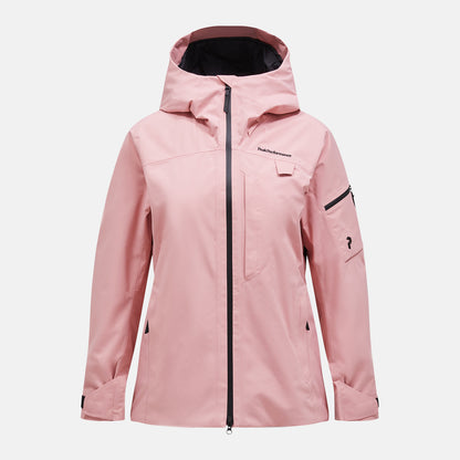 W Alpine Gore-Tex 2L Jack-WARM BLUSH