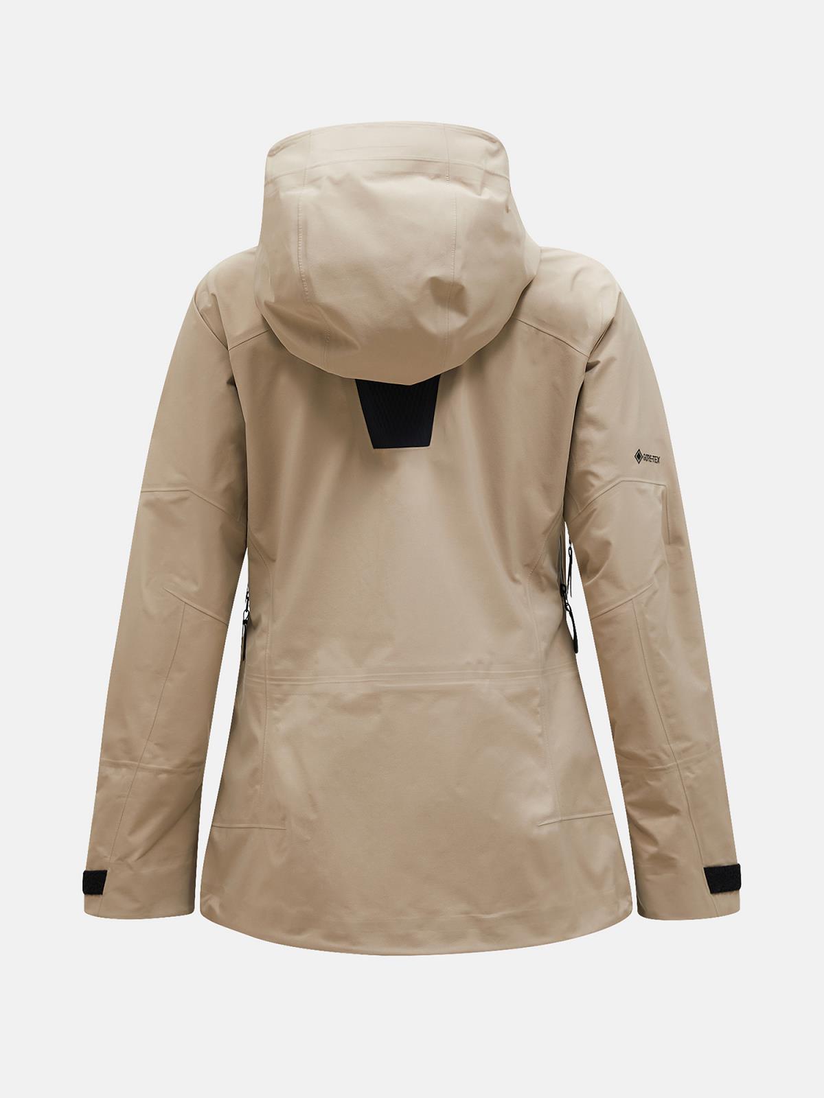 W Alpine Gore-Tex Jacket-AVID BEIGE