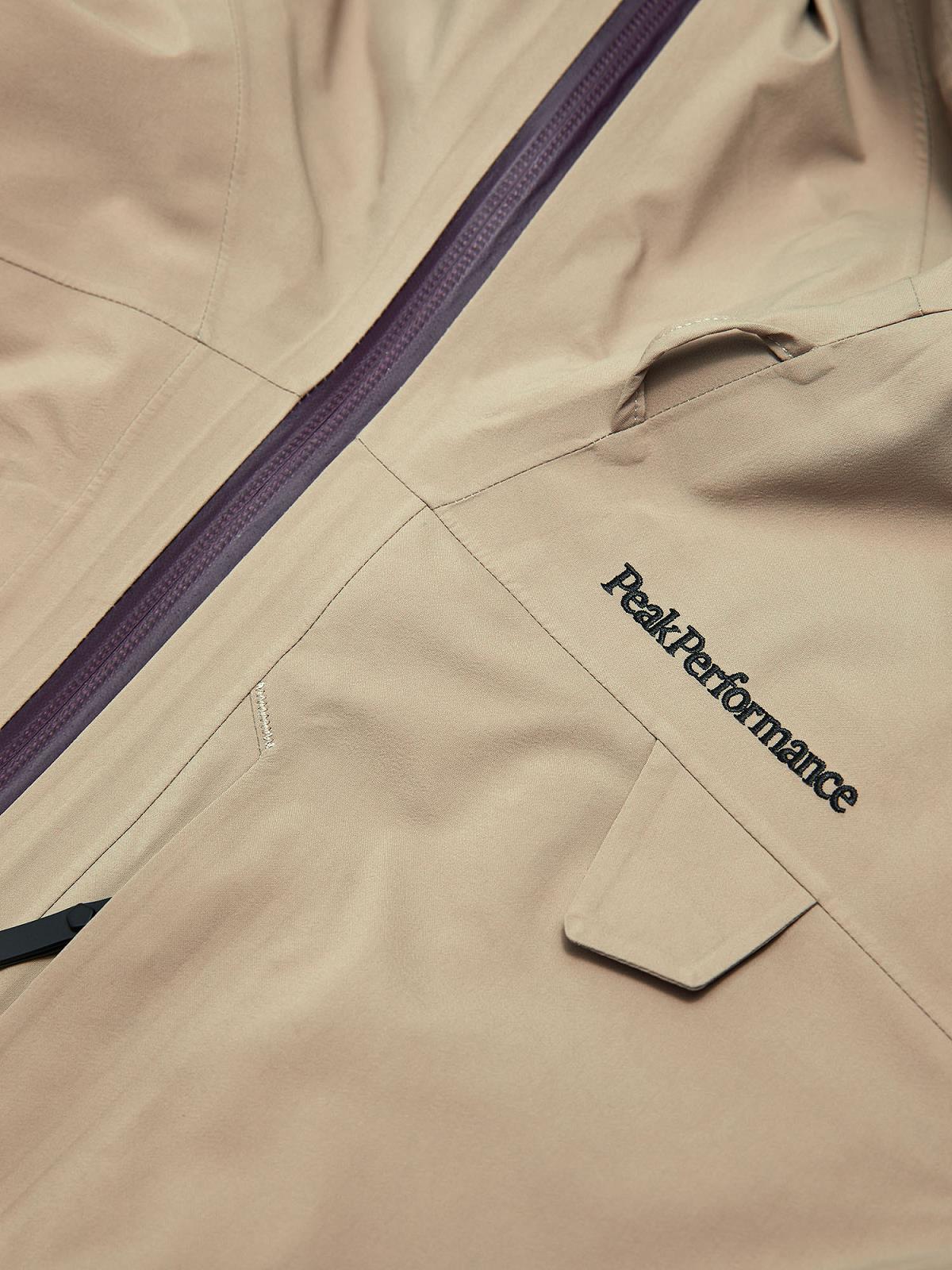 W Alpine Gore-Tex Jacket-AVID BEIGE