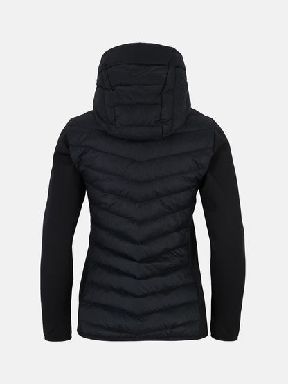 W Frost Down Hybrid Hood-BLACK