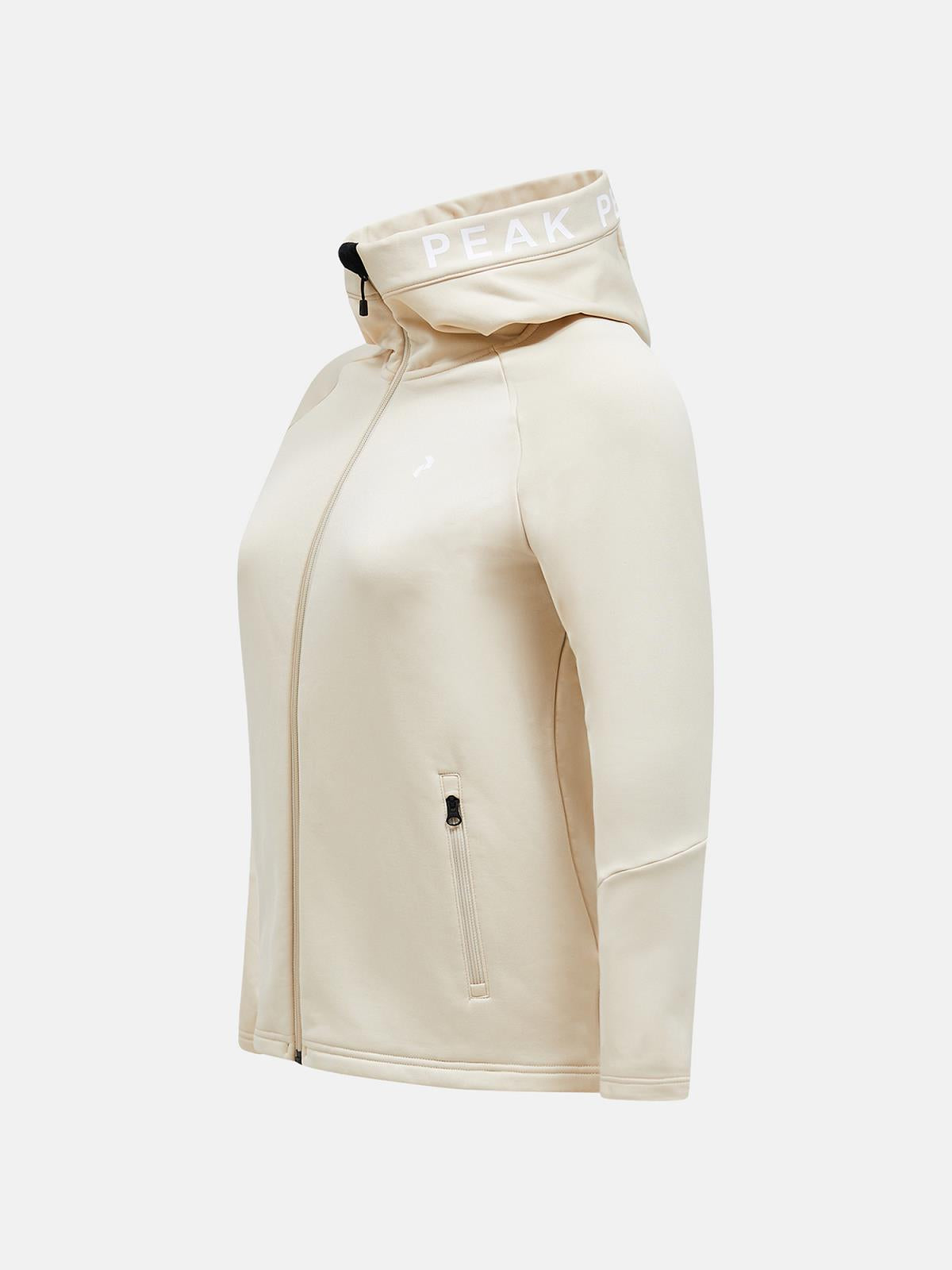 W Rider Zip Hood-SAND FOG-SAND FOG