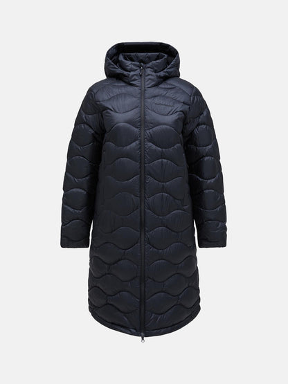 W Helium Down Coat-BLACK