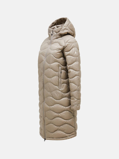 W Helium Down Coat-AVID BEIGE