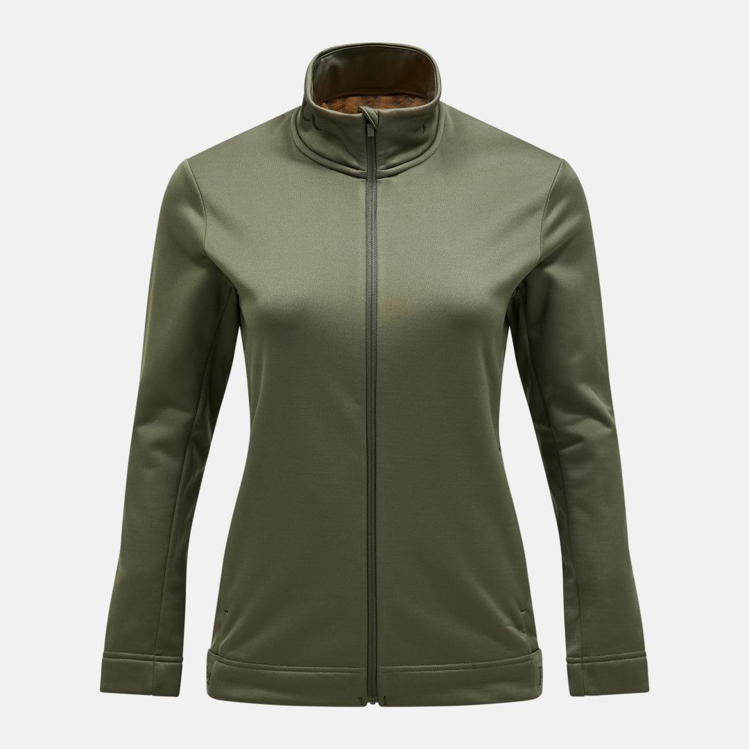 W Rider Tech Zip Jacket-PINE NEEDLE