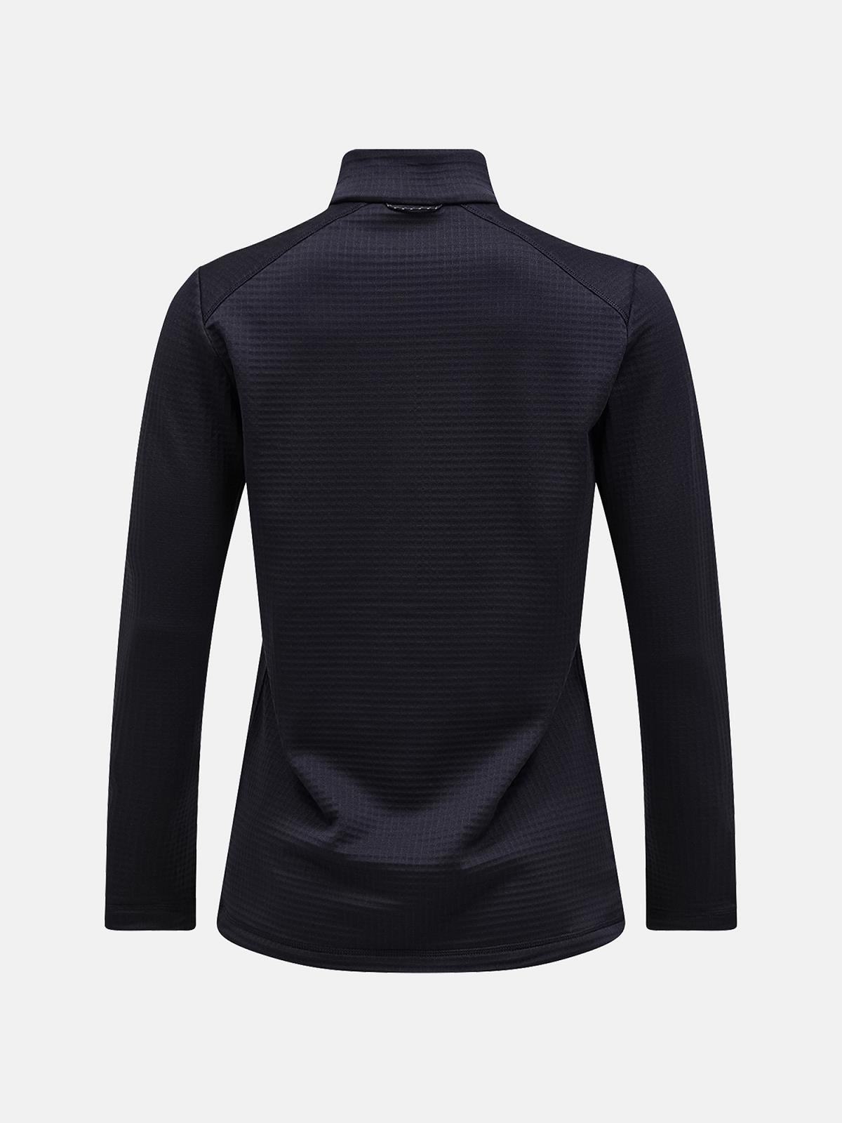 W Trail Polartec Half Zip-BLACK