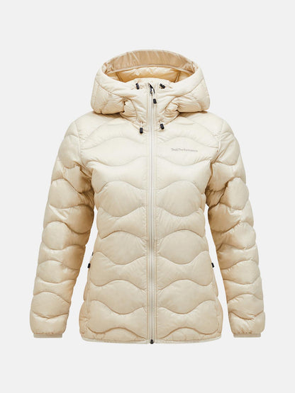 W Helium Down Hood Jacket-SAND FOG