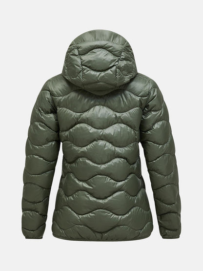 W Helium Down Hood Jacket-PINE NEEDLE