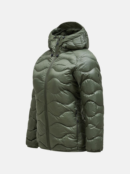 W Helium Down Hood Jacket-PINE NEEDLE