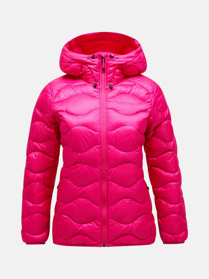 W Helium Down Hood Jacket-BEETROOT PURPL