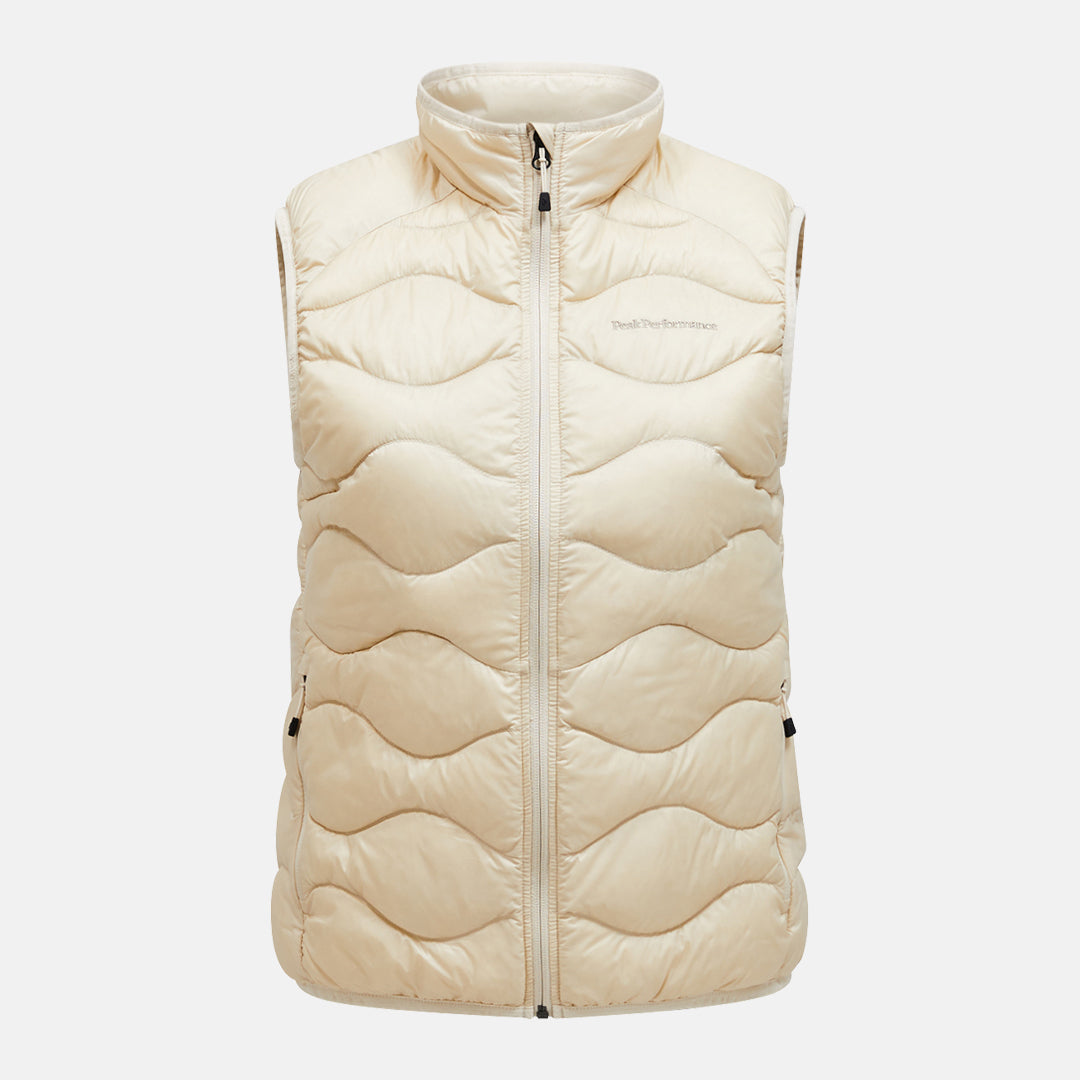 W Helium Down Vest-SAND FOG