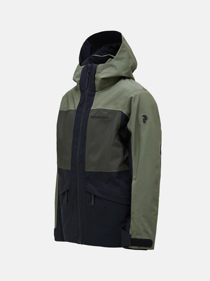 Jr Gravity Jacket-PINE NEEDLE-OLIVE EXTR