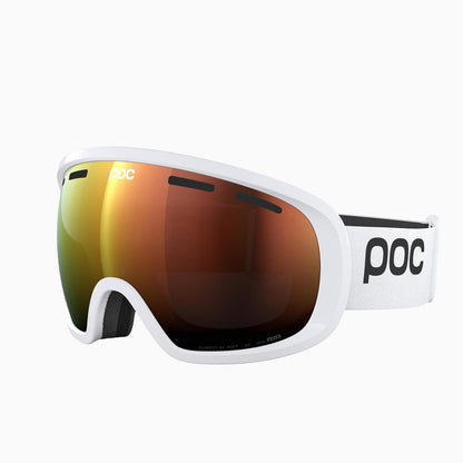 POC FOVEA HYDROGEN WHITE / PARTLY SUNNY ORANGE