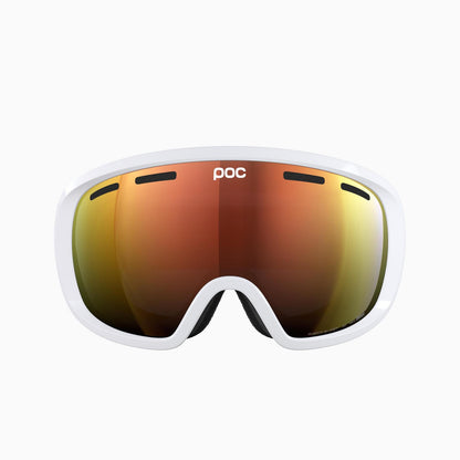 POC FOVEA HYDROGEN WHITE / PARTLY SUNNY ORANGE