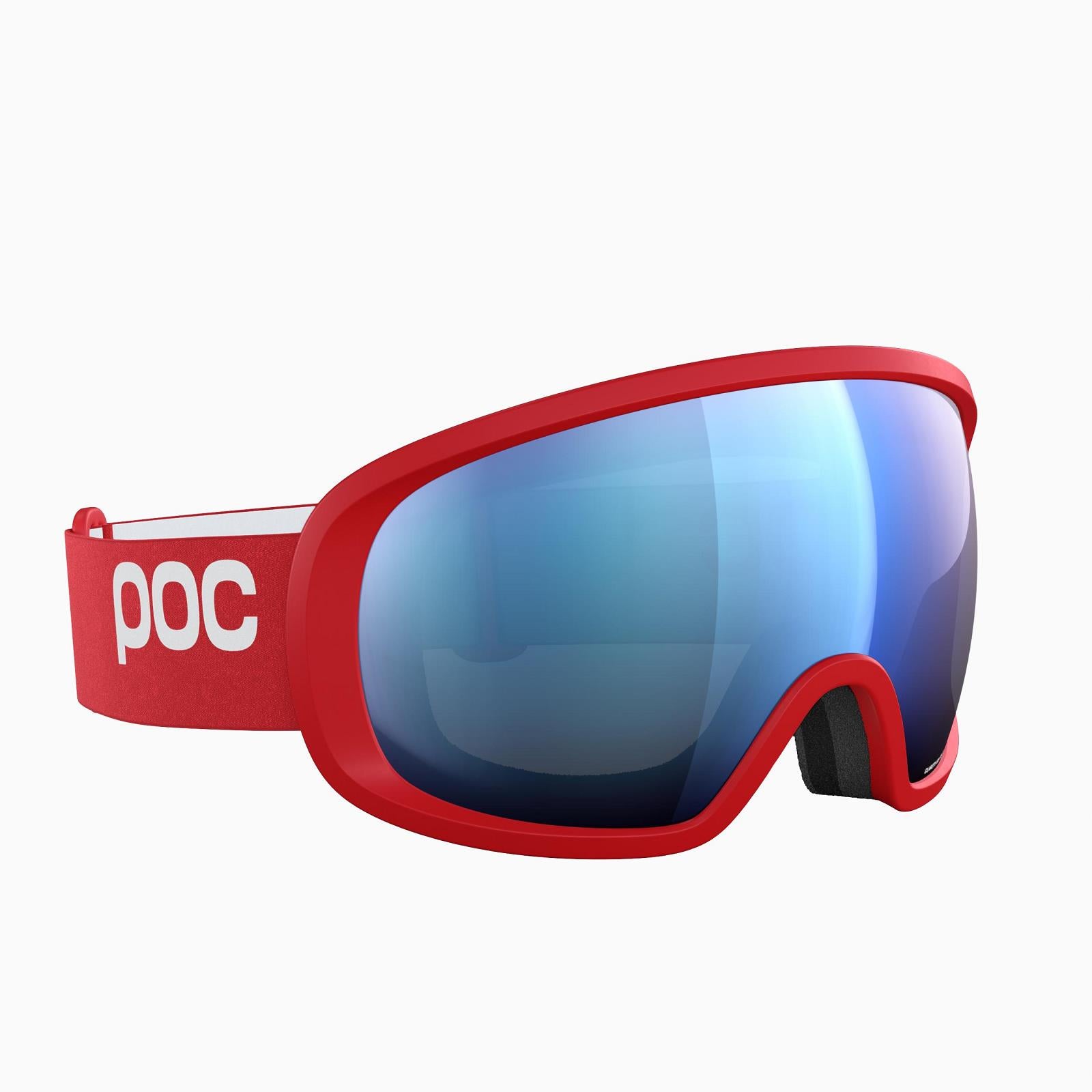 POC FOVEA PRISMANE RED / PARTLY SUNNY BLUE