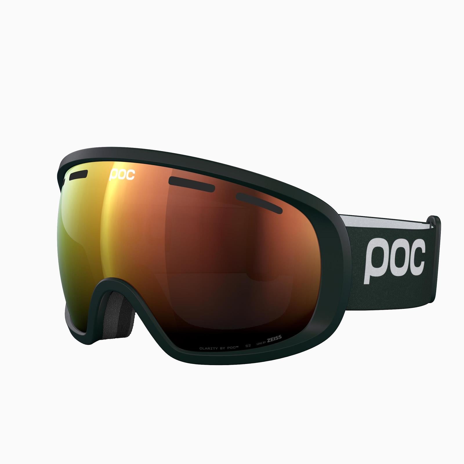 POC FOVEA PARGASITE GREEN / PARTLY SUNNY ORANGE