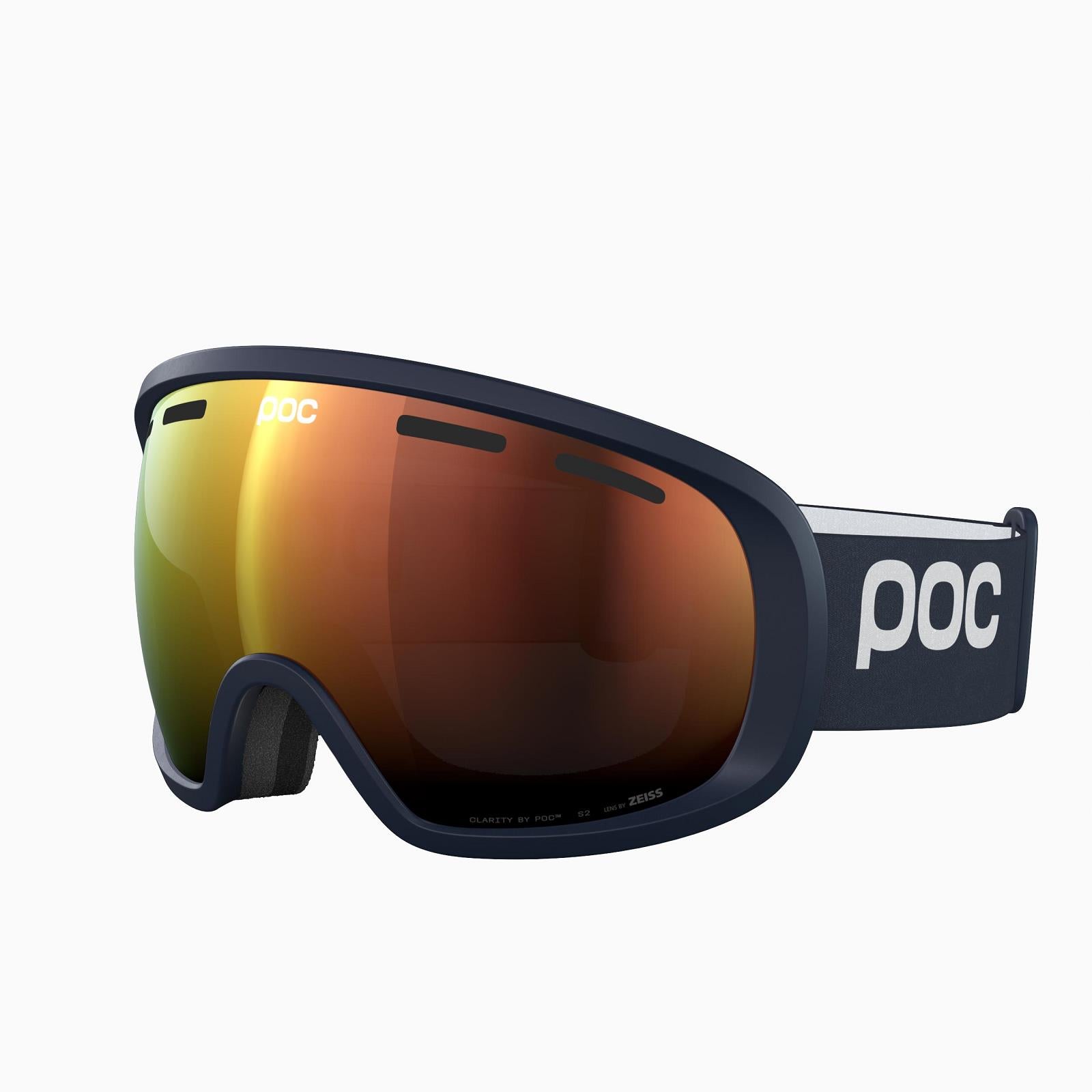 POC FOVEA APATITE NAVY / PARTLY SUNNY ORANGE