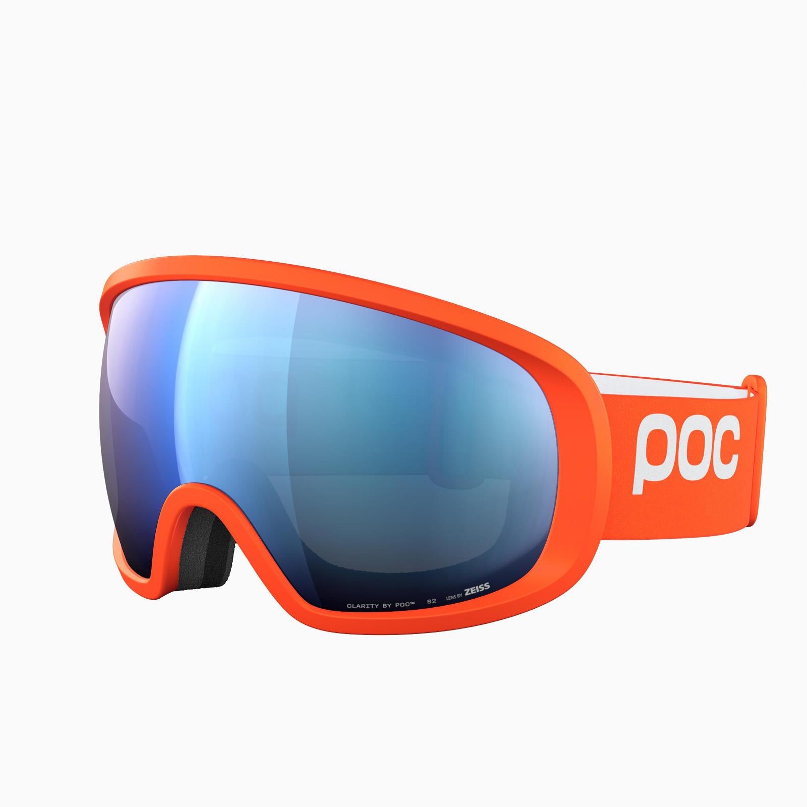 POC FOVEA ZINK ORANGE / PARTLY SUNNY BLUE