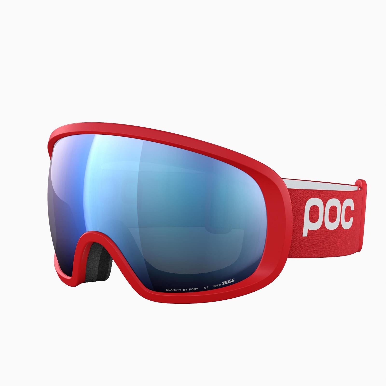 POC FOVEA MID PRISMANE RED / PARTLY SUNNY BLUE