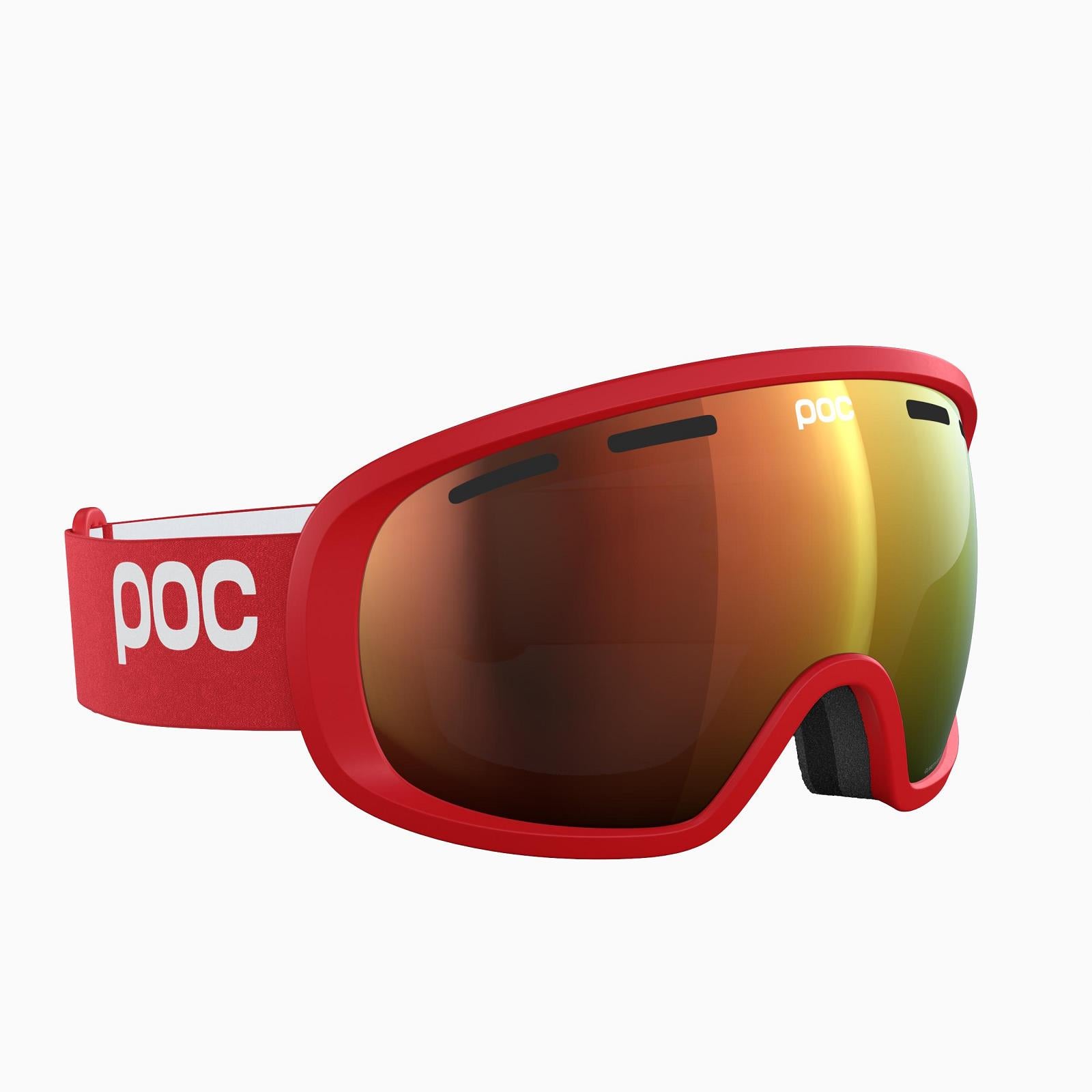 POC FOVEA MID PRISMANE RED / PARTLY SUNNY ORANGE