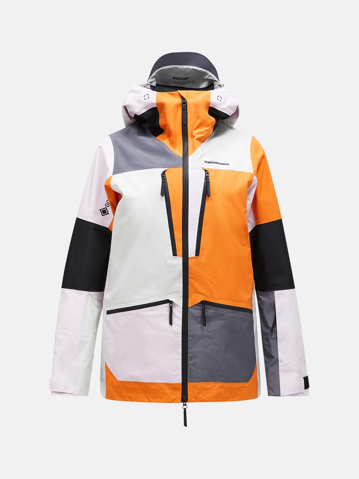 W Vertical Gore-Tex Pro JACKET FLO COLD BLUSH ORANGE DUNE ANTARTICA