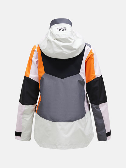 W Vertical Gore-Tex Pro JACKET FLO COLD BLUSH ORANGE DUNE ANTARTICA