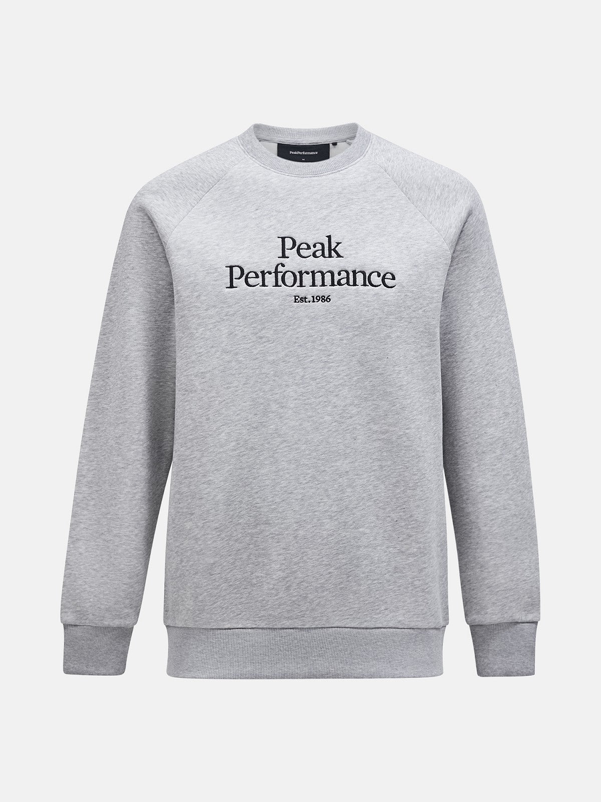 M Original Crew-MED GREY MELANGE-BLACK
