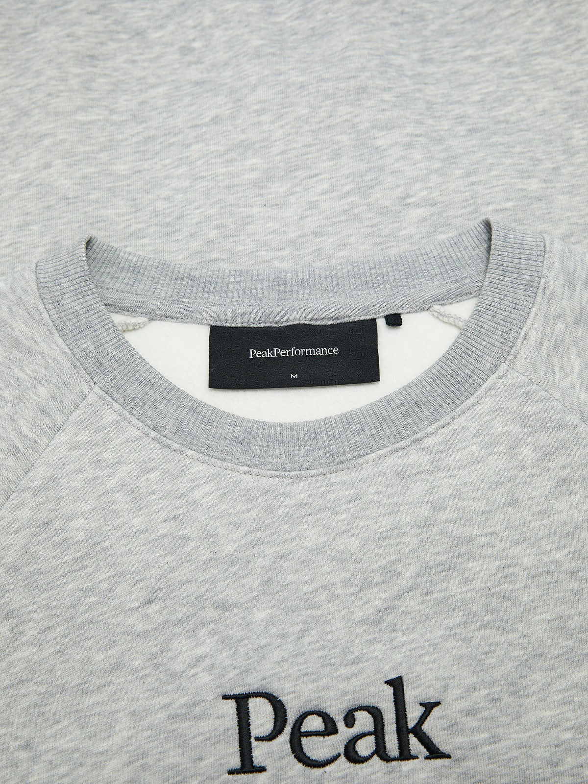 M Original Crew-MED GREY MELANGE-BLACK